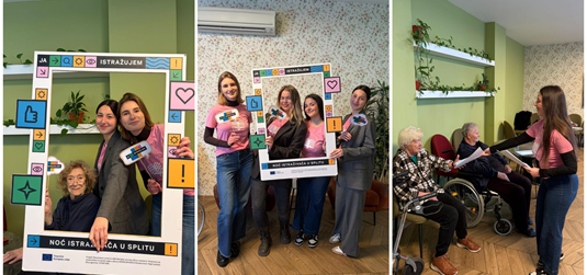 Studentice Komunikacija i medija održale radionicu digitalne pismenosti u domu za starije